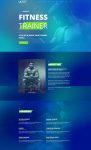 Fitness Trainer Template - Astra Theme
