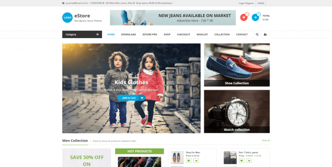 eStore | Best Free WooCommerce WordPress Themes eStore | Best Free WooCommerce WordPress Themes