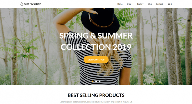 GutenShop | Best Free WooCommerce WordPress Themes GutenShop | Best Free WooCommerce WordPress Themes