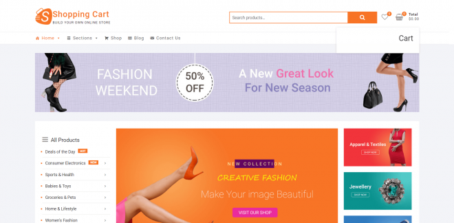Shopping Cart | Best Free WooCommerce WordPress Themes Shopping Cart | Best Free WooCommerce WordPress Themes